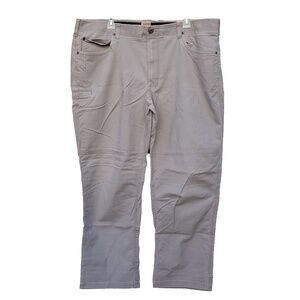 RedHead Men's Ultimate Work Pants Gray 42x30 Stretchy Reinforced Knees Pockets